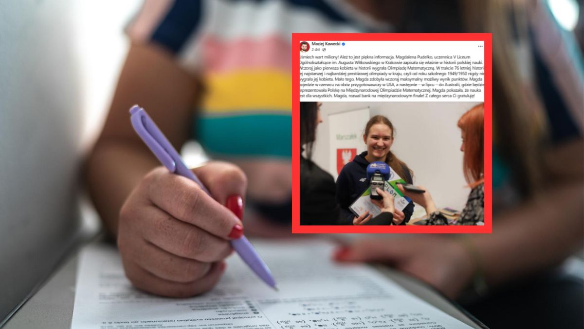 Magda Pudełko zwyciężyła Ogólnopolską Olimpiadę Matematyczną