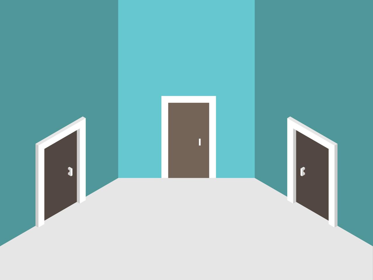 Szybki test na inteligencję. Masz 10 sekund, by wybrać drzwi