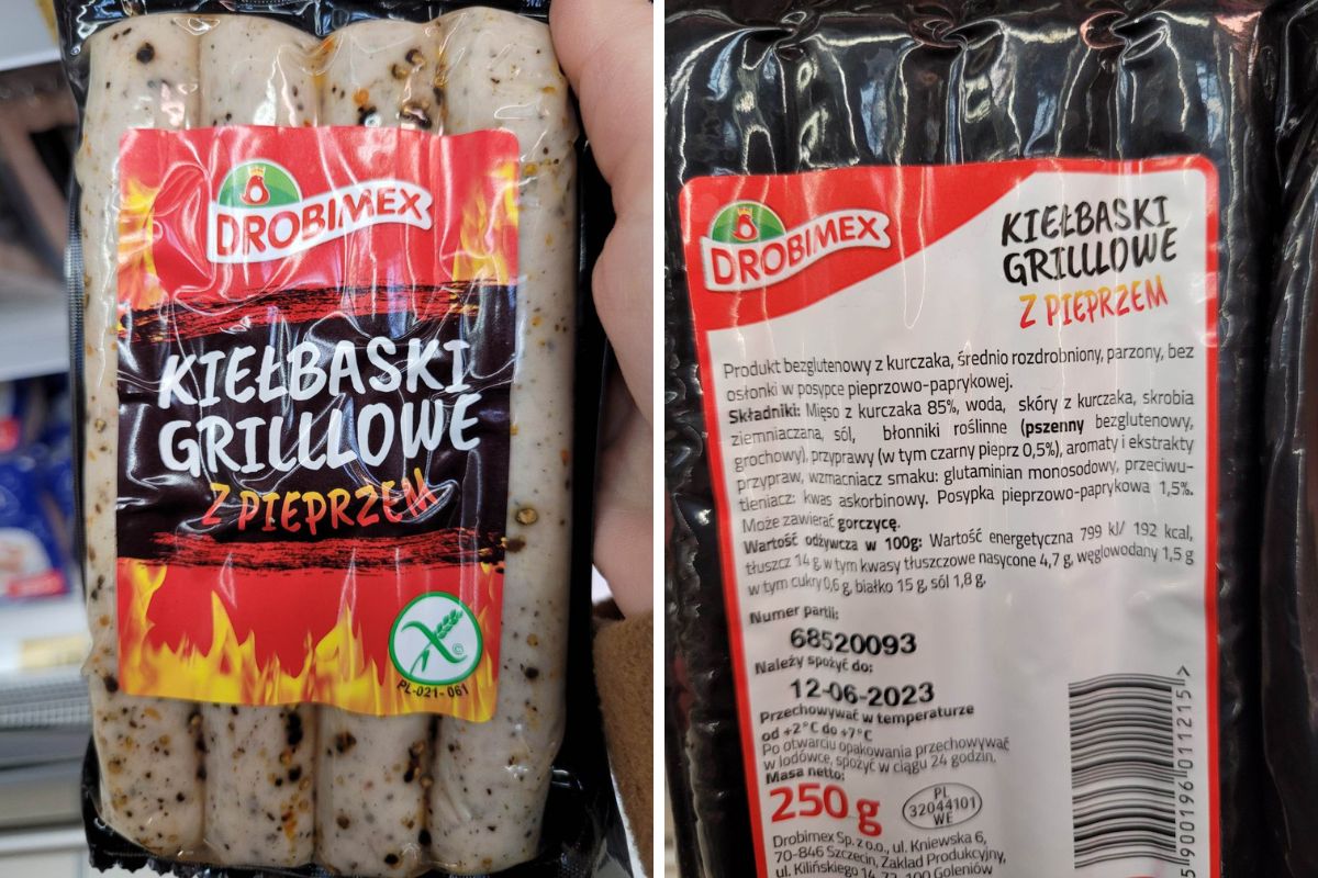 Drobimex. Kiełbaski grillowe z pieprzem