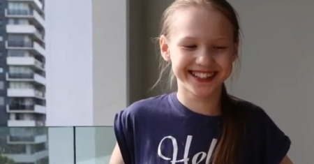 Najszybsza dziewczynka na świecie. Nagranie stało się hitem