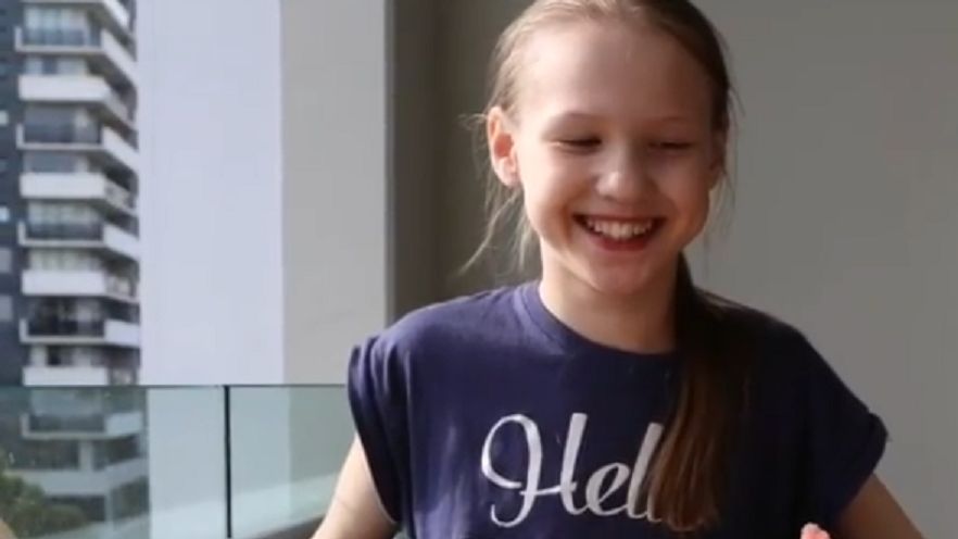 Najszybsza dziewczynka na świecie. Nagranie stało się hitem