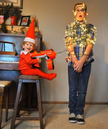 Najsłodszy pomocnik św. Mikołaja, jakiego kiedykolwiek widziałeś