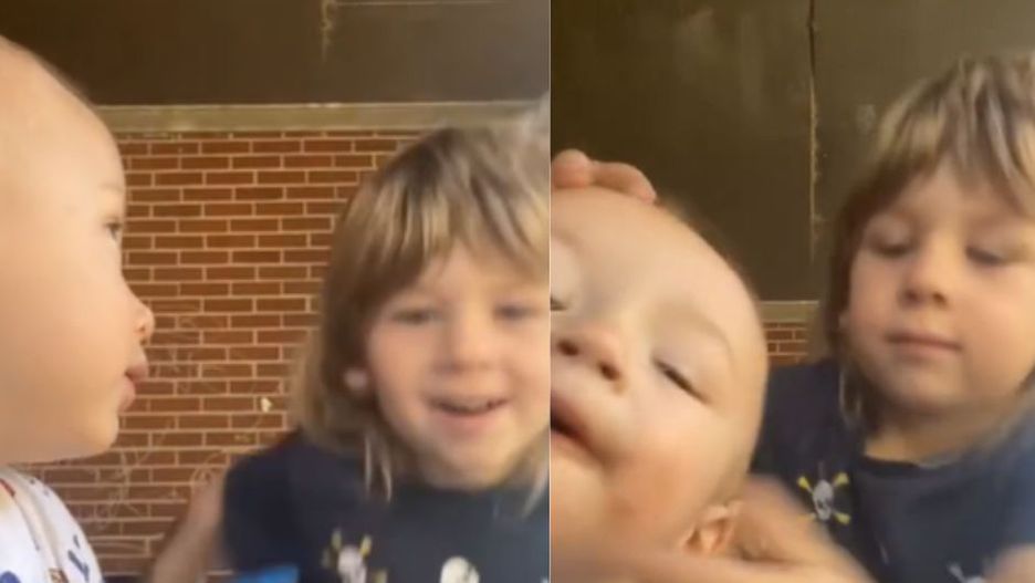 Złapał brata za twarz i się zaczęło. Mama nie była świadoma zagrożenia