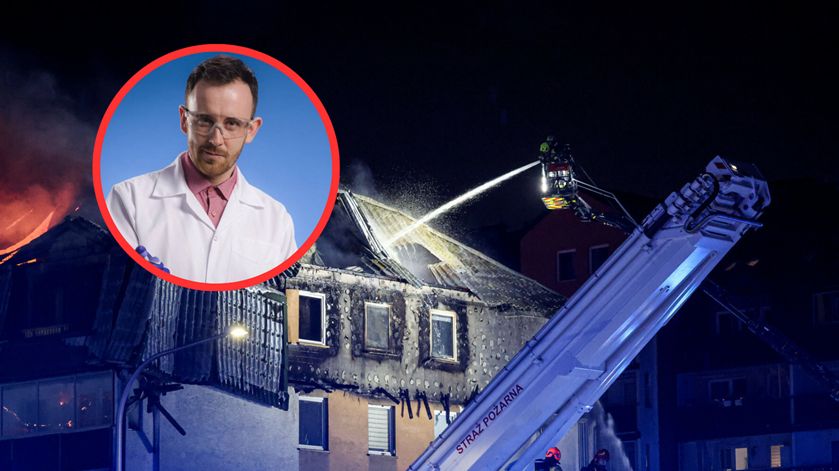 Zanieczyszczone powietrze po pożarze szkodzi zdrowiu