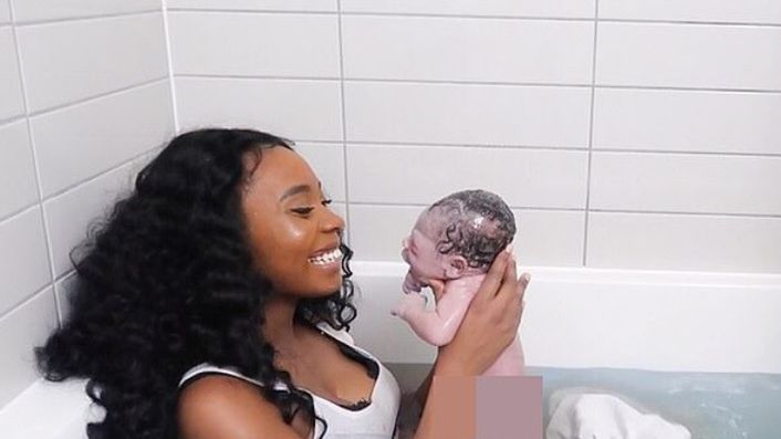 Legaci Allong pokazała swój poród na YouTubie