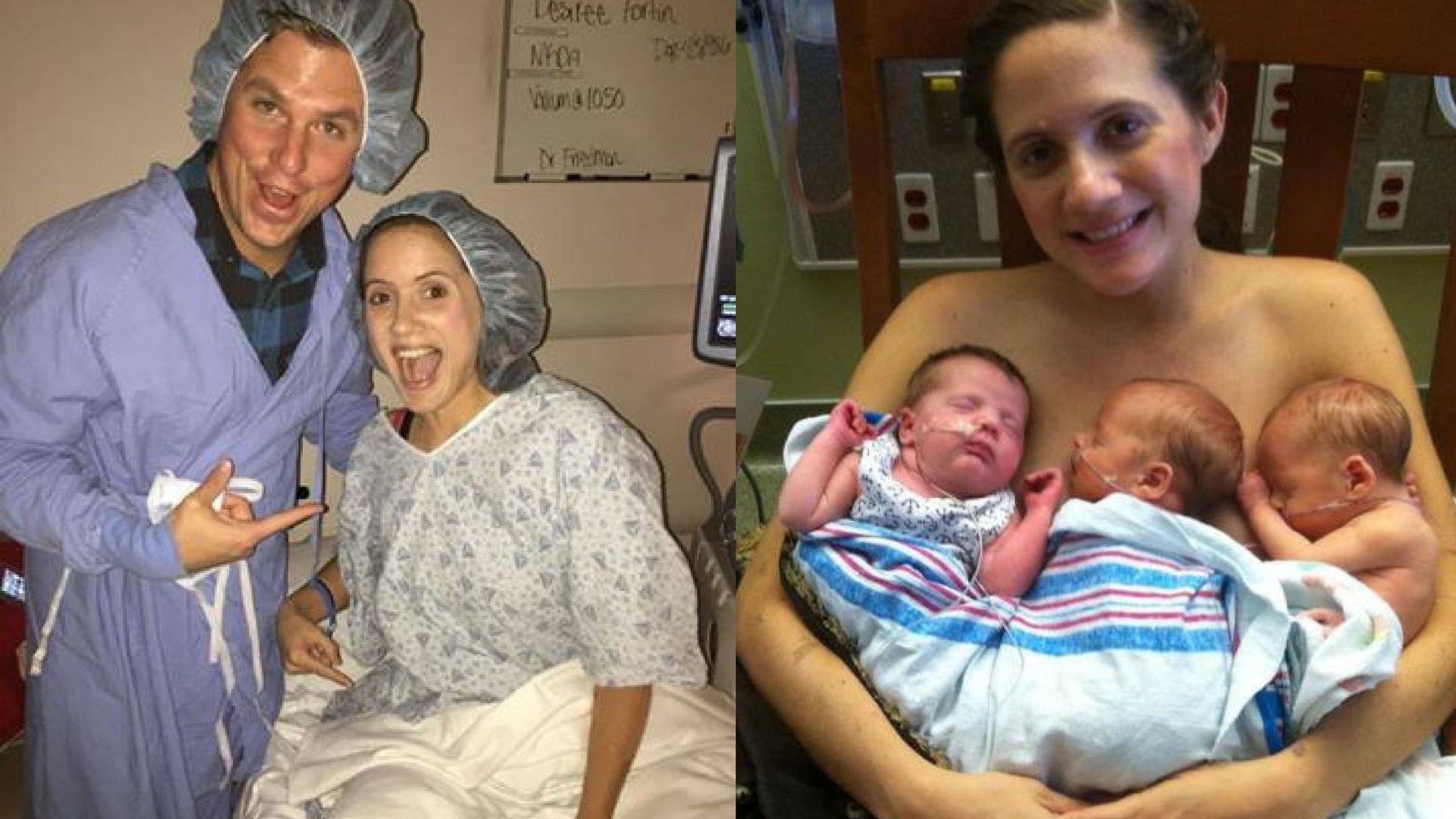 Mama pełna nadziei z Sawyerem, Jaxem, Charlize i ich tatą