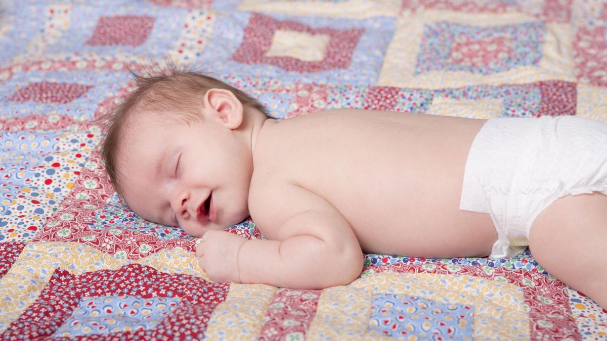 Mózg rozwija się, gdy dziecko śpi