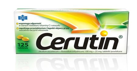 Cerutin - skład, charakterystyka, wskazania, przeciwwskazania, dawkowanie, skutki uboczne