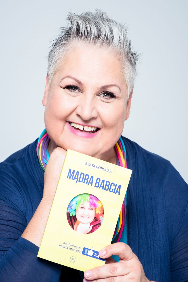 ''Mądra babcia&quot; to książka o babciach i dla babć.