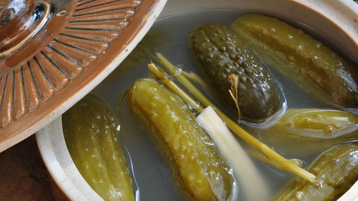 Woda z ogórków kiszonych jest zdrowa