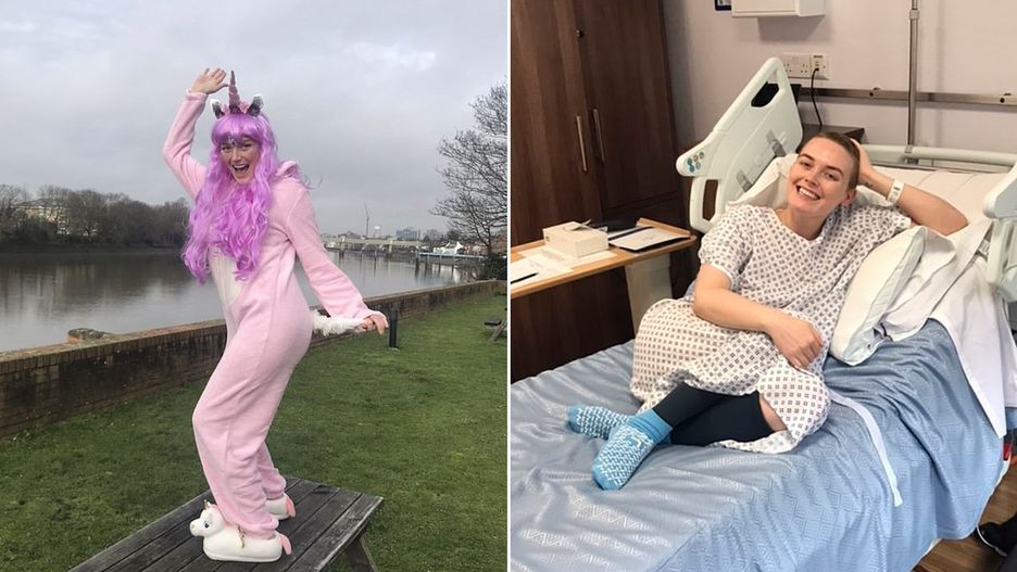 Georgie Swallow pokazuje, że można przeżyć walkę z rakiem z uśmiechem na ustach