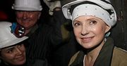 Julia Tymoszenko w kopalni