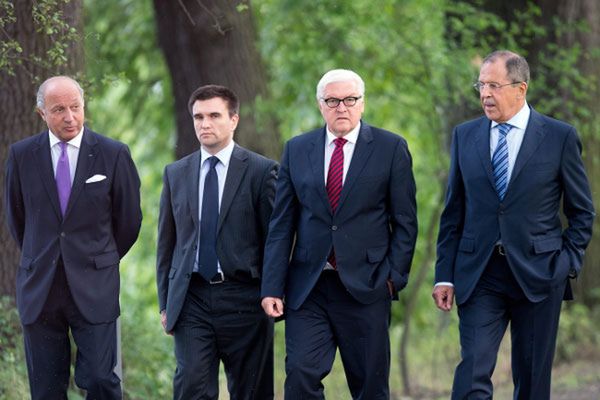 Koniec spotkania w Berlinie dot. konfliktu Rosji z Ukrainą. Frank-Walter Steinmeier: jest postęp
