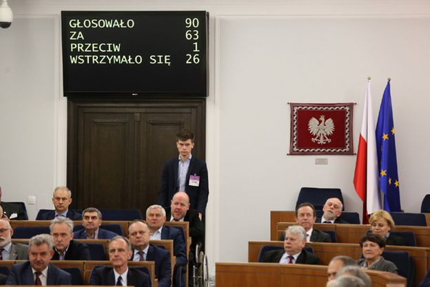 Senat przyjął bez poprawek ustawę wprowadzającą program 500 plus