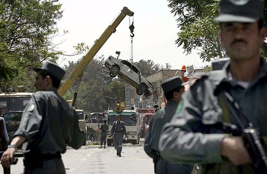 Potężny wybuch w Afganistanie, zginęło 40 osób