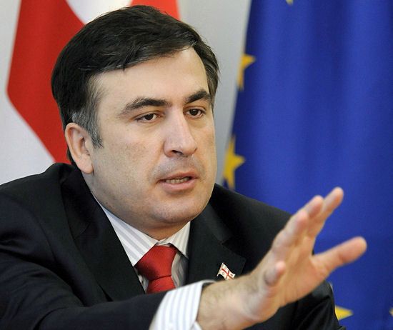 Gruziński prezydent popiera plan Unii dla Osetii Płd.