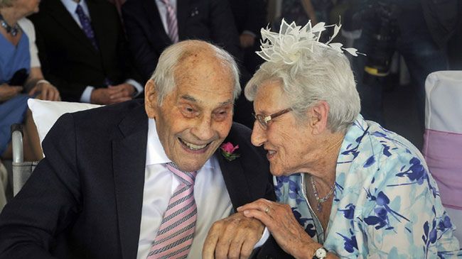 Najstarsi nowożeńcy świata