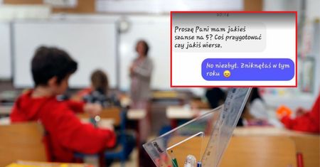 Nauczycielka była nieugięta. Sama pokazała rozmowę z uczennicą