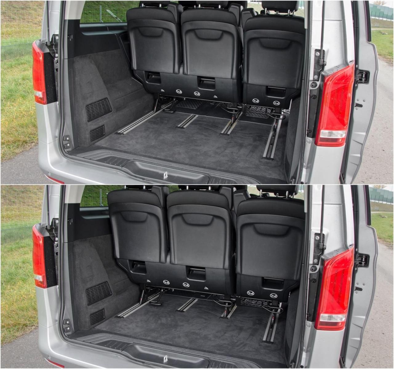 Bagażnik w zależności od ustawienia siedzeń ma od 990 do 1220 litrów, czyli zawsze jest gigantyczny.