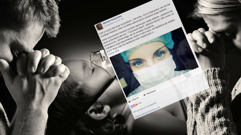 Pielęgniarka opublikowała wzruszający list do rodziców