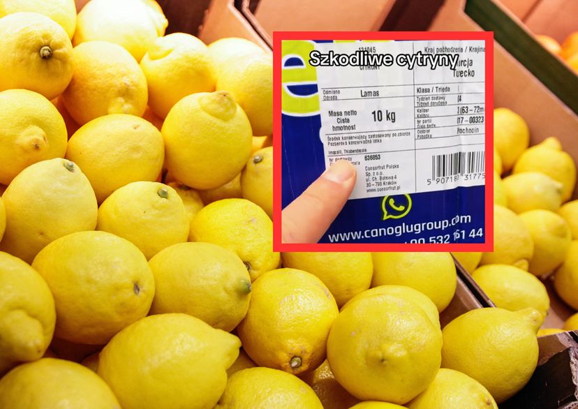 Potencjalnie rakotwórcza. Widzisz na cytrynach? Nie kupuj