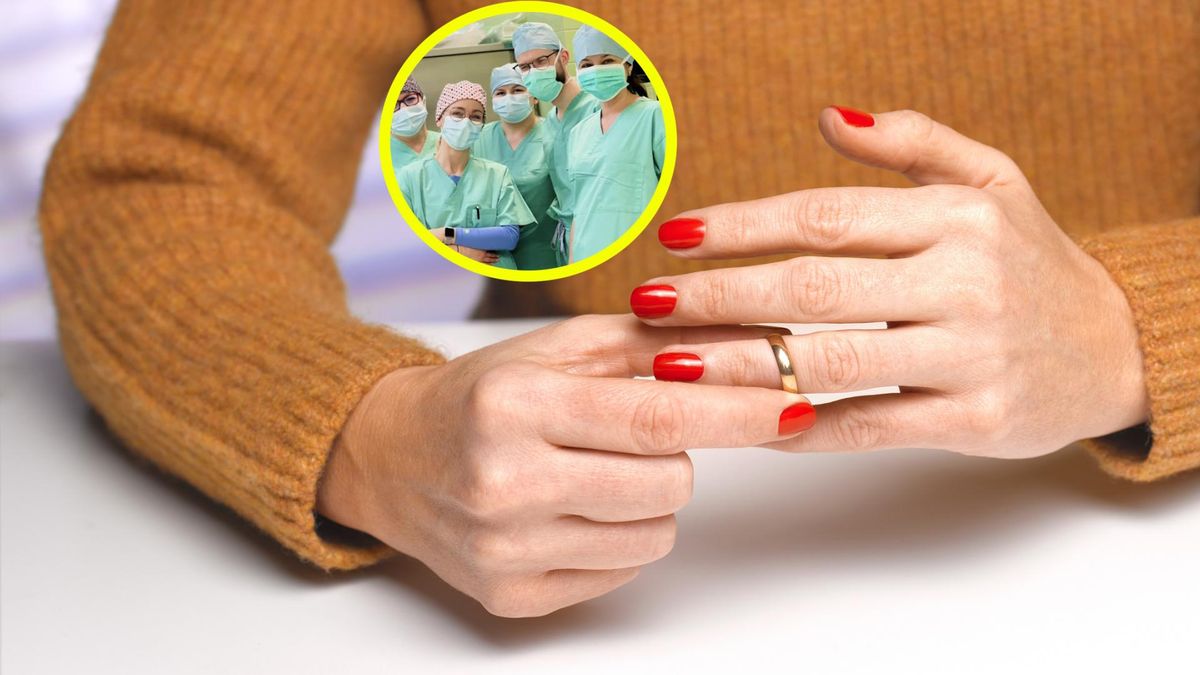 Mogła stracić palec. Wszystko przez obrączkę