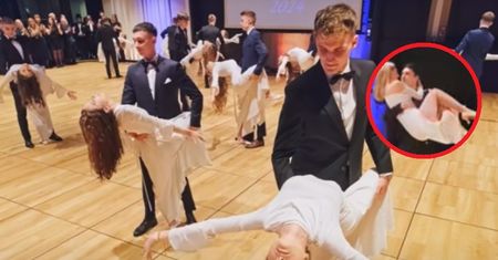 "Coś cudownego". Nietypowy taniec na studniówce podbił sieć