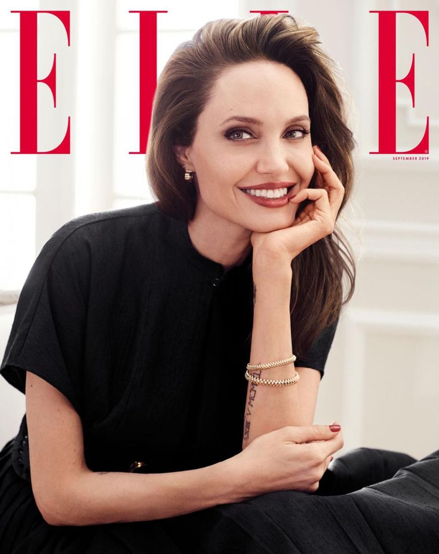 Angelina Jolie w ELLE