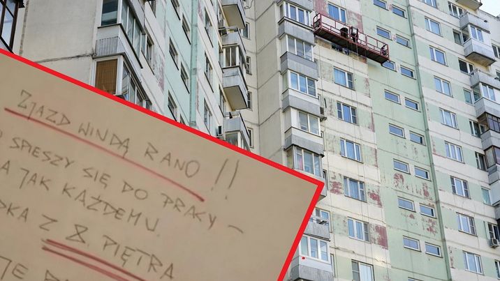 Znalazła list od sąsiada. Zarzucił, że nastolatka na wózku blokuje windę