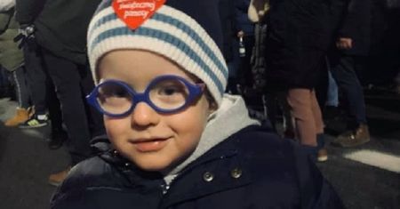 Franek Szczepański urodził się trzy miesiące przed terminem. Chłopiec cierpi na mózgowe porażenie dziecięce