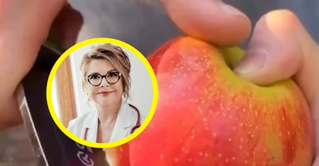 Czy można jeść woskowane jabłka? Lekarka pokazała filmik