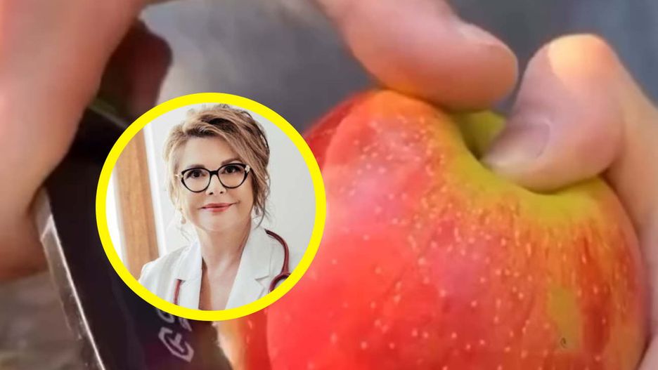 Lekarka przestrzega przed woskowanymi jabłkami