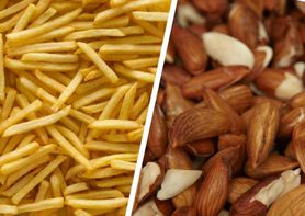 Jedni jedli frytki, a drudzy migdały. Po 30 dniach porównano wyniki badań
