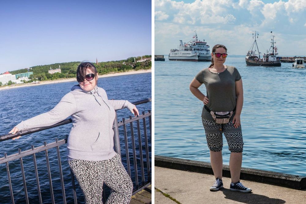 Metamorfoza Iwony Sokołowskiej - przed i po