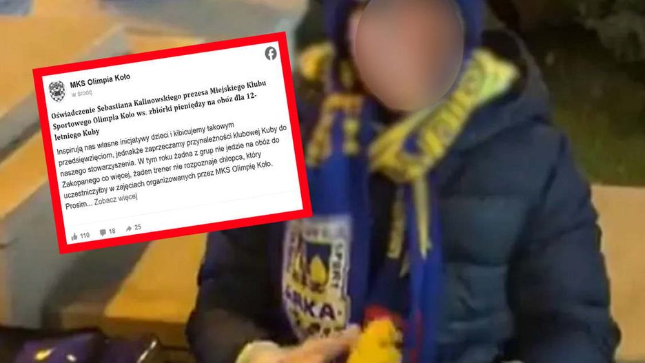 Sprzedawał ciastka, by zarobić na obóz. Trenerzy nie rozpoznają chłopca