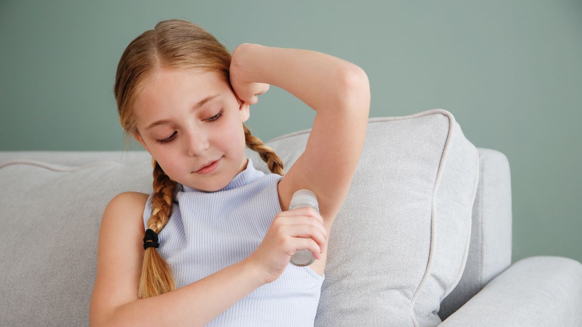 Dezodorant dla dzieci nie powinien zawierać drażniących i szkodliwych substancji.