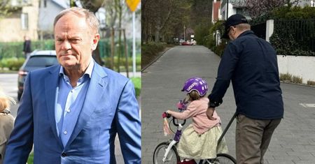 Tusk pokazał wnuczki. Długo ukrywano imię jednej z nich