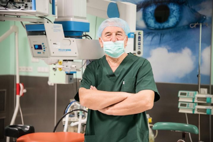 Prof. Jerzy Szaflik, szef Centrum Mikrochirurgii Oka Laser i Centrum Jaskry w Warszawie