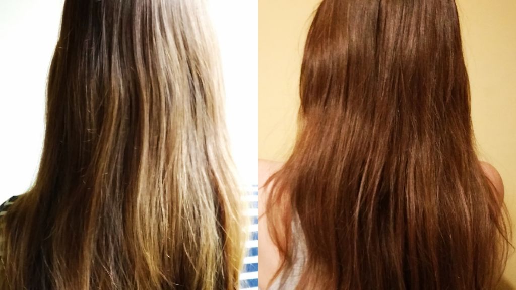 Płukanka z octu jabłkowego na włosy 