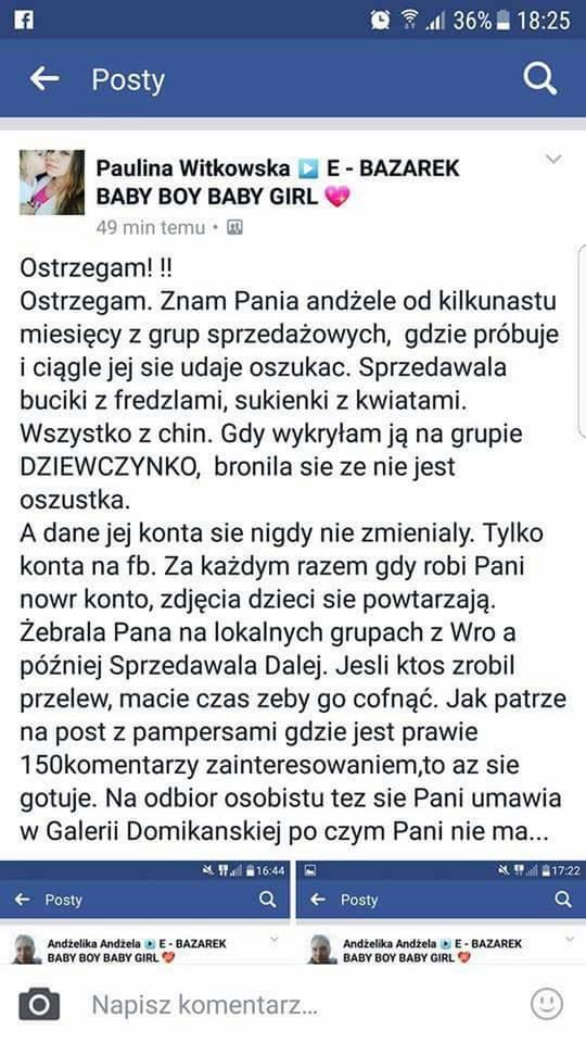 Inni przestrzegają przed kobietą