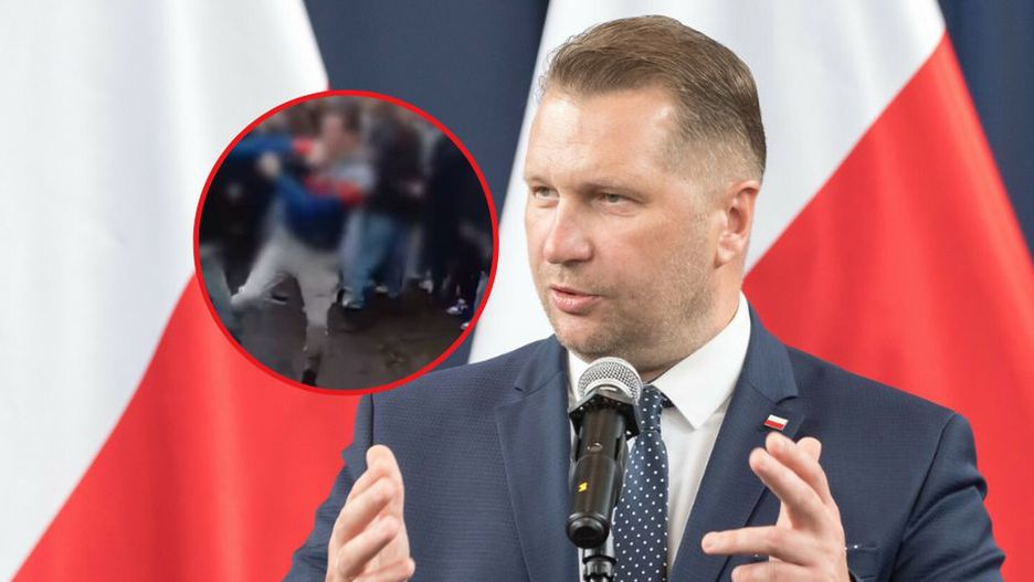 Czarnek skomentował bójkę uczniów. "Nasza młodzież i uczniowie to dobrze wychowani ludzie"