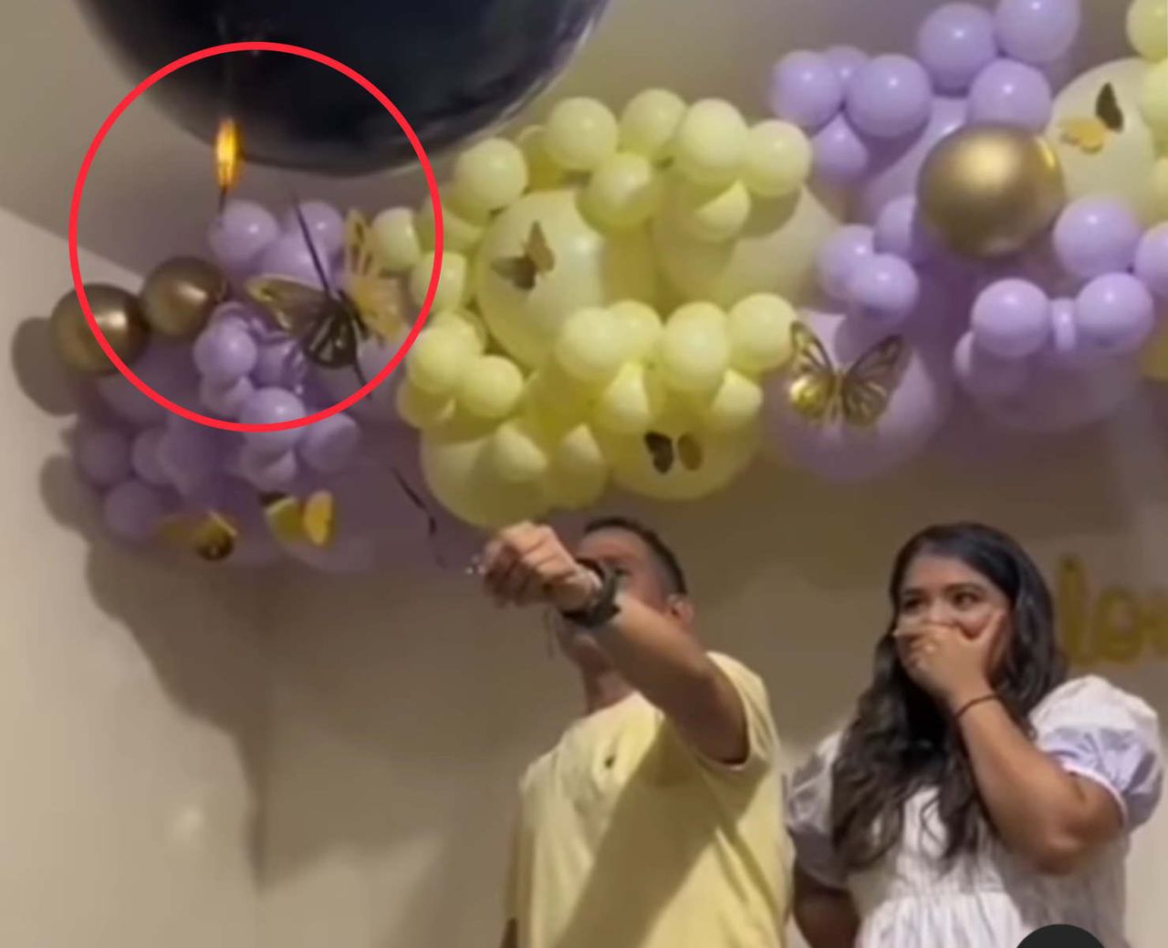 Chcieli poznać płeć dziecka. Niewinna zabawa zakończyła się eksplozją