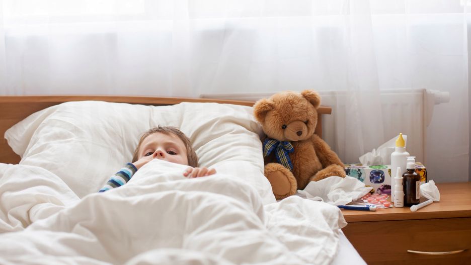 Opieka nad chorym dzieckiem krok po kroku