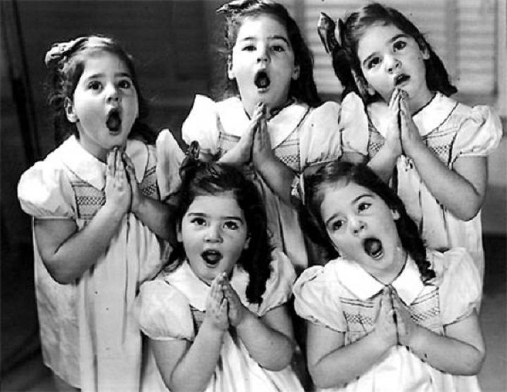 Siostrami Dionne zainteresowali się organizatorzy Wystawy Światowej w Chicago