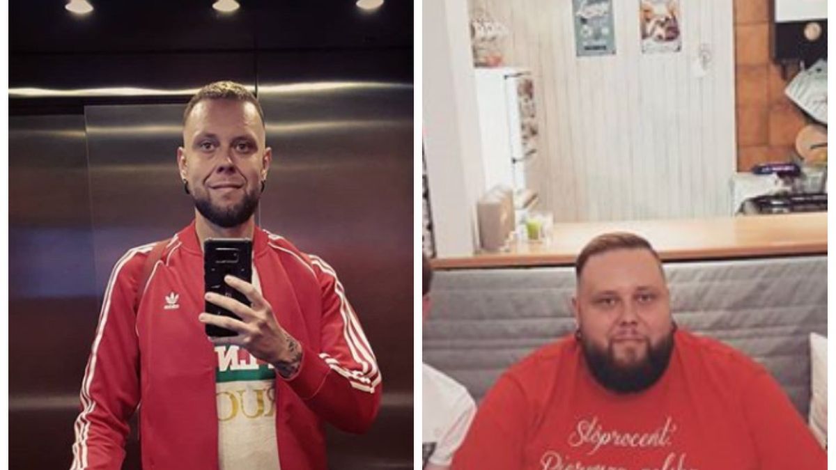 Przemiana Mateusza jest spektakularna. Mężczyzna postawił na zdrowie (źródło: Instagram)