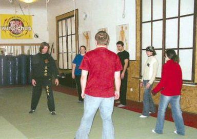 Kurs kung fu dla niewidomych