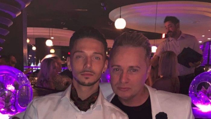 Scott Hutchinson i Barrie Drewitt-Barlow 