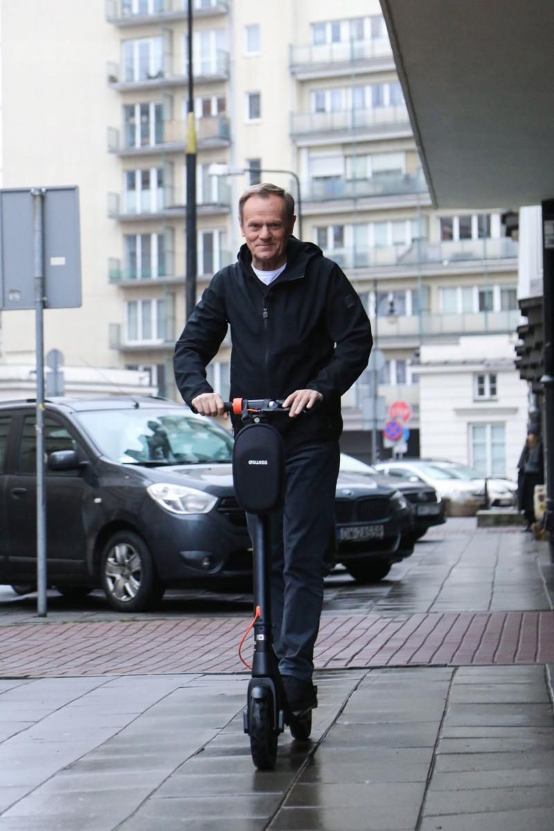 Można kupić hulajnogę elektryczną Donalda Tuska