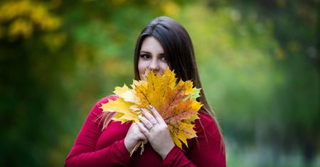 Swetry dla kobiet plus size, które wyszczuplają