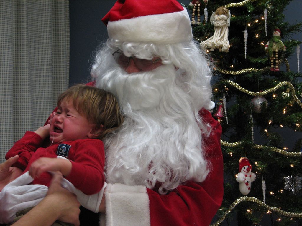 Dziecko ma prawo bać się świętego Mikołaja